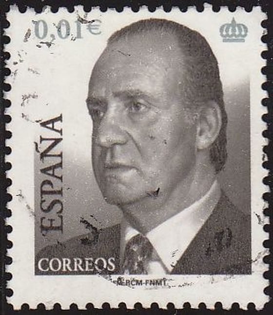 España 2002 3857 Sello º Rey D. Juan Carlos I 0,01€ Timbre Espagne Spain Spagna